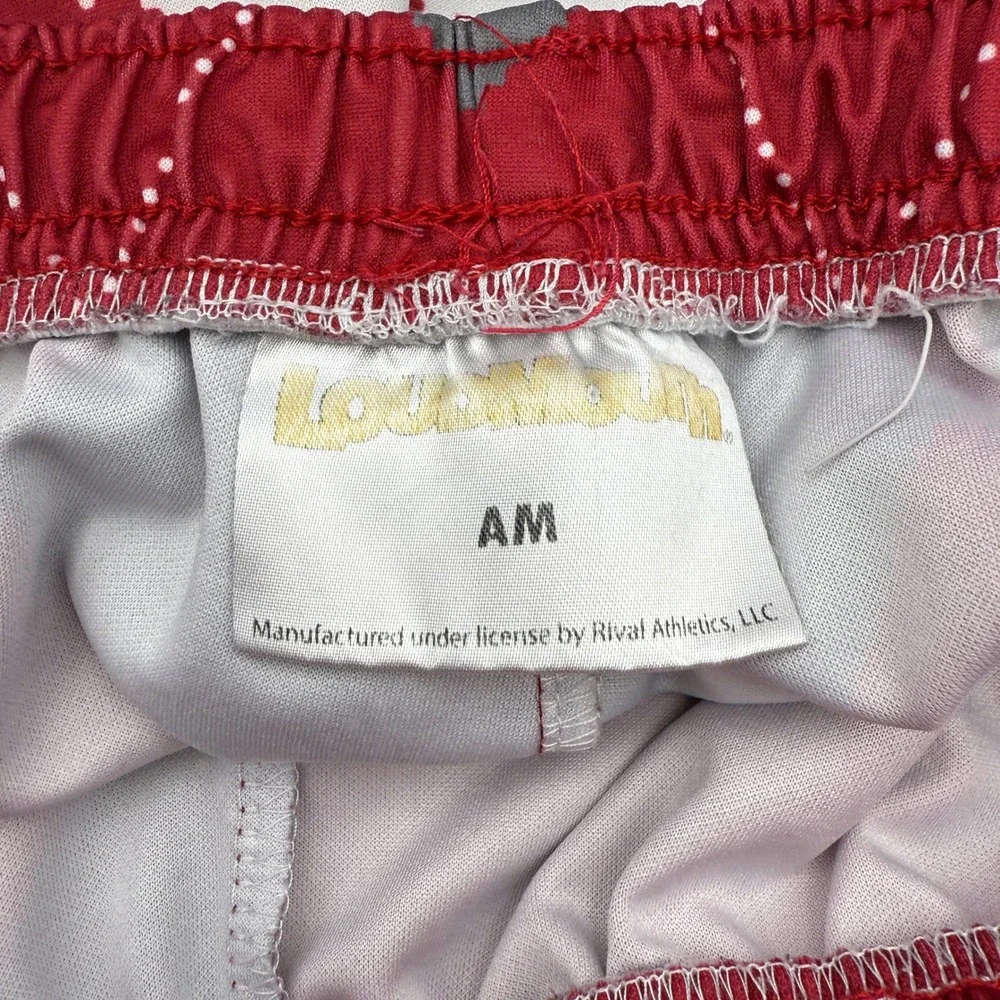Loudmouth Alabama‎ Crimson Tide Shorts Argyle Golf Casual Size AM Medium